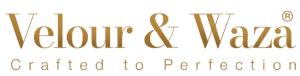 Velour & Waza Custom Tailor Shop Logo