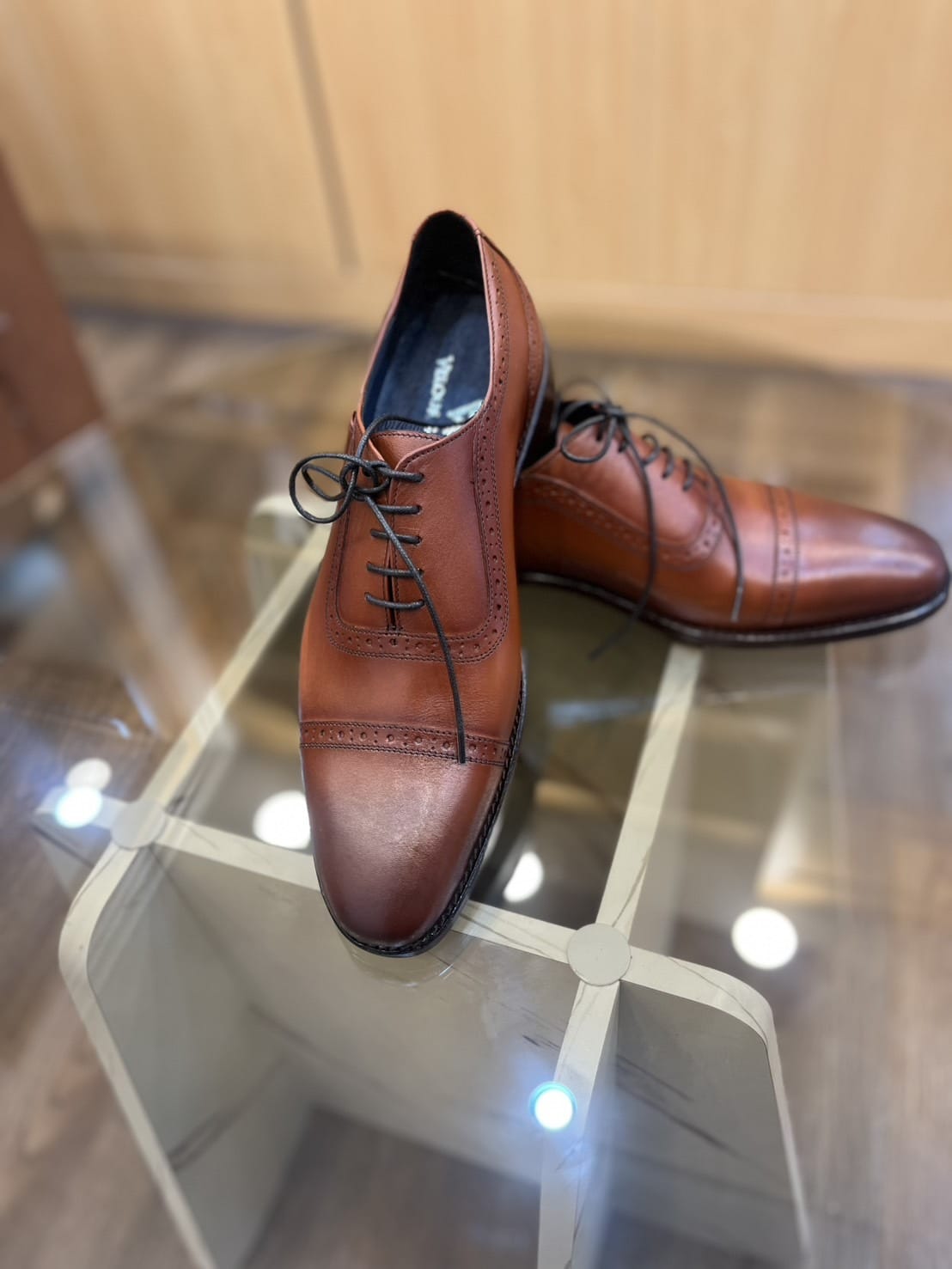 Dark Brown Oxford Shoes