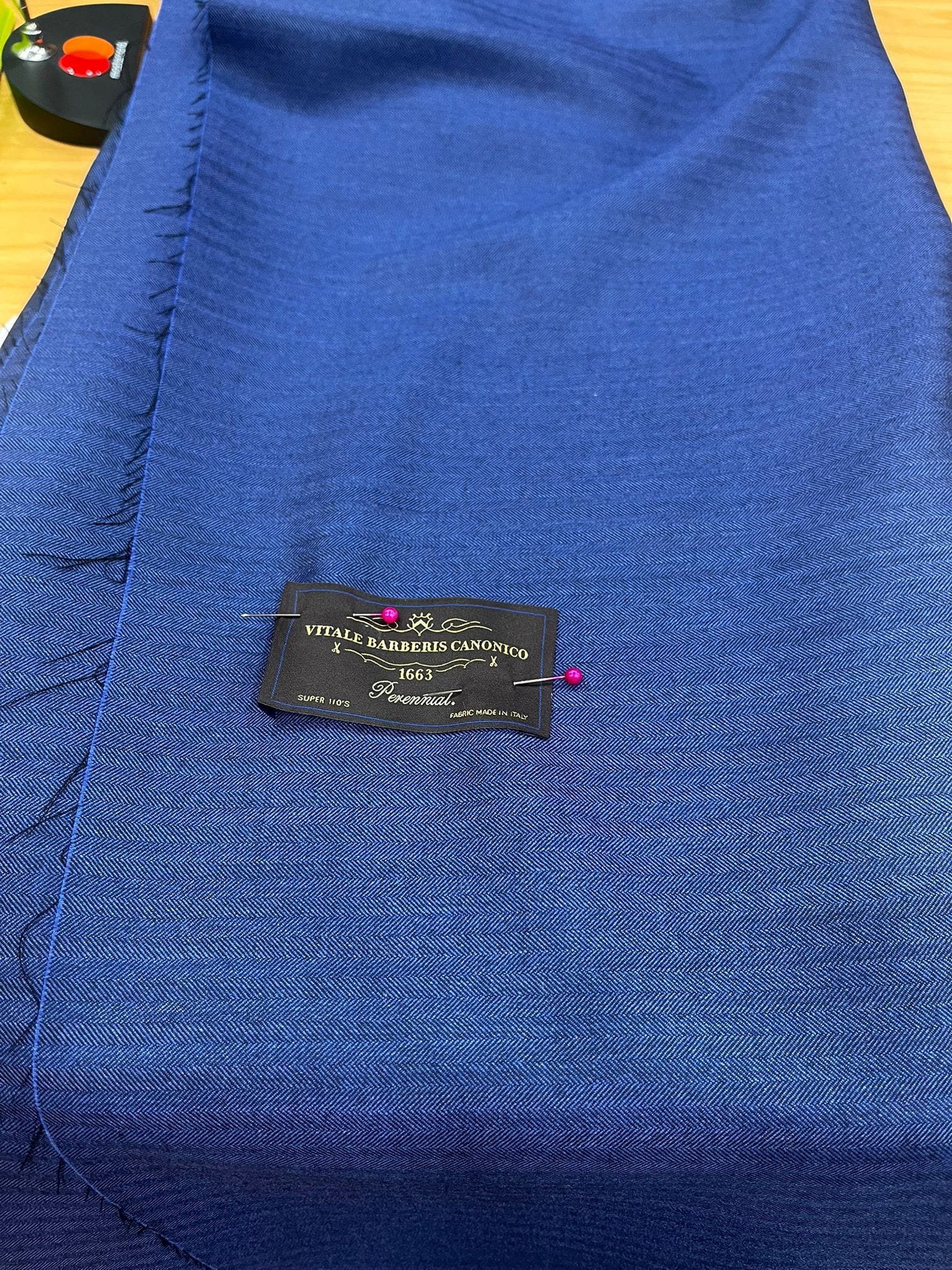 Custom Vbc fabric at Velour & Waza