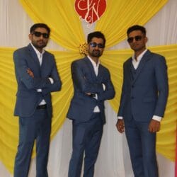 dark blue Bespoke Suit for wedding – Bangkok Custom Tailor