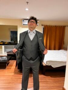 Custom Suit Velour waza