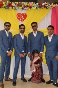 dark blue Bespoke Suit for wedding group – Bangkok Custom Tailor