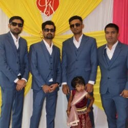 dark blue Bespoke Suit for wedding group – Bangkok Custom Tailor